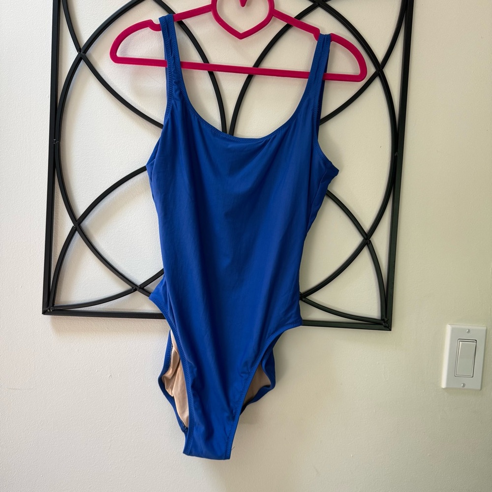 J. Crew women’s Blue One Piece Swimsuit